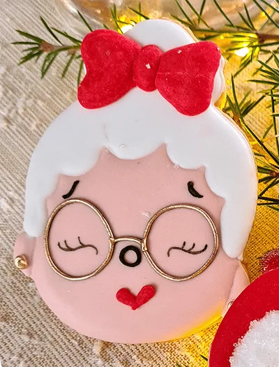 Biscuits de Noël - Mère Noël
