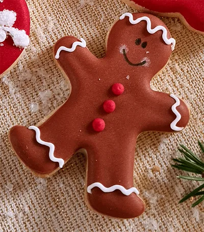 Biscuits de Noël - Bonhomme de pain d'épices