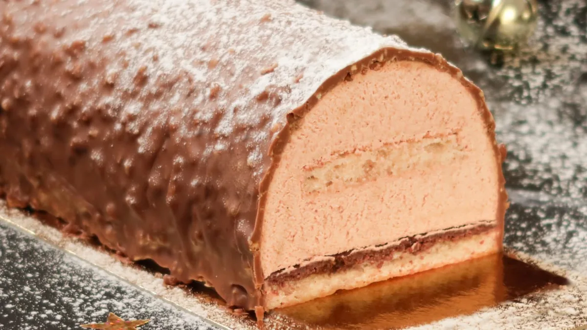 Buche de Noël au Chocolat