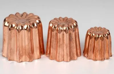 Cannelé moule cuivre