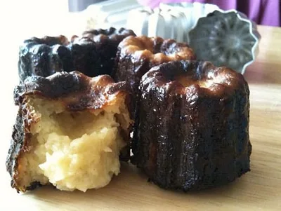 Cannelé pas cuit