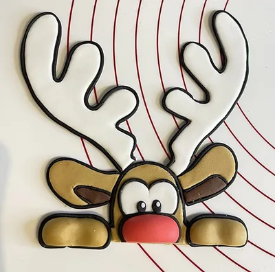 Cartoon Cake Rodolphe fini