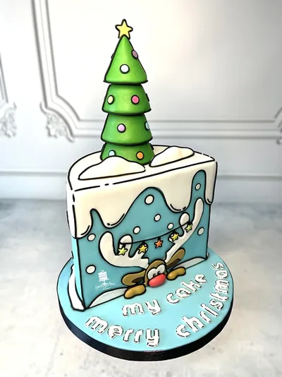 Cartoon Cake de 3/4