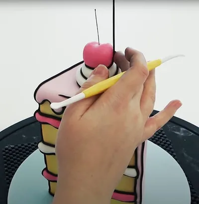 Principe du Cartoon Cake
