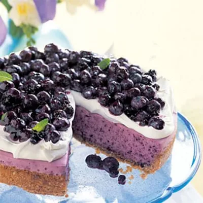 Cheesecake myrtille