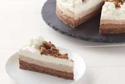 Cheesecake 3 chocolats