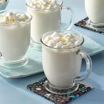 Chocolat chaud maison chocolat blanc