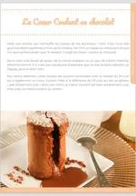Fiche recette MyCake Academy