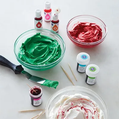 Colorant alimentaire en gel