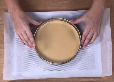 tarte comment foncer un cercle