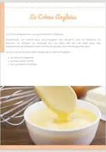 Fiche recette MyCake Academy