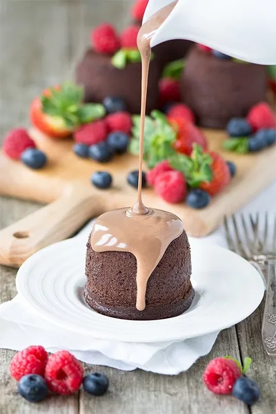 Crème Anglaise au chocolat