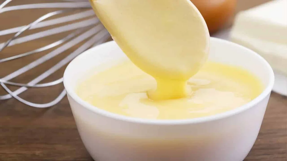 Crème anglaise à la vanille