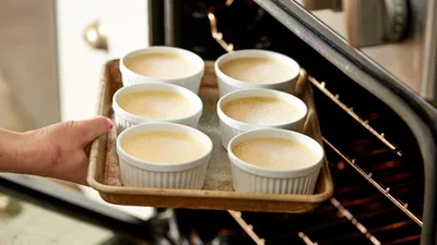 Crème brûlée au grill