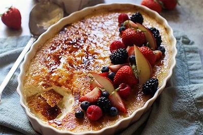 Crème brûlée familiale