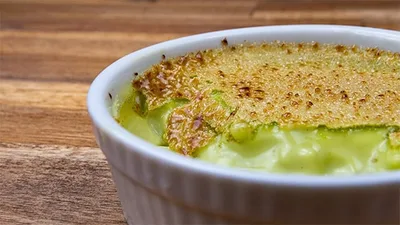 Crème brûlée Pistache