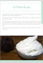 Fiche recette MyCake Academy