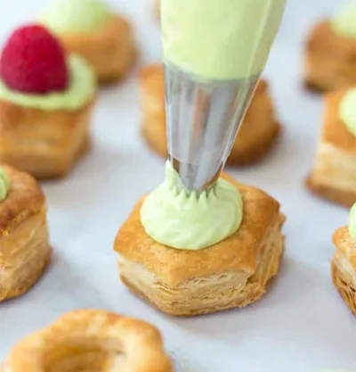 Crème pâtissière pistache