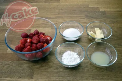 Le Curd Fraise - Ingrédients nécessaires