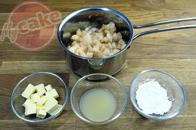 Curd Poire - Ingrédients nécessaires