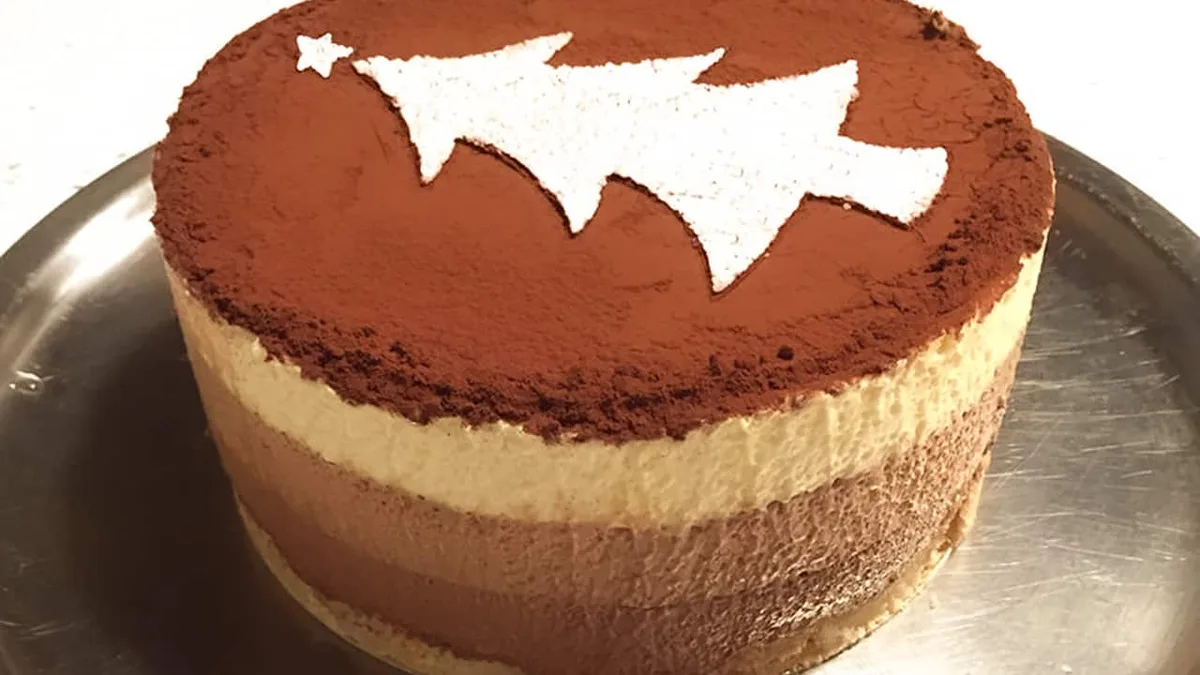 Entremet 3 chocolats