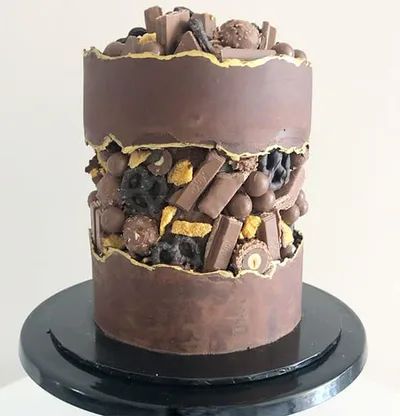 Fault Line Cake chocolat