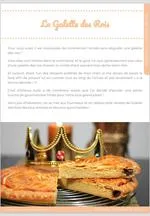 Fiche recette MyCake Academy