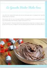 Fiche recette MyCake Academy