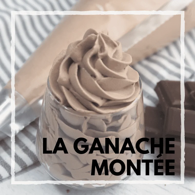 Ganache montée au chocolat - finale