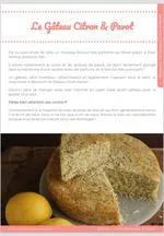 Fiche recette MyCake Academy