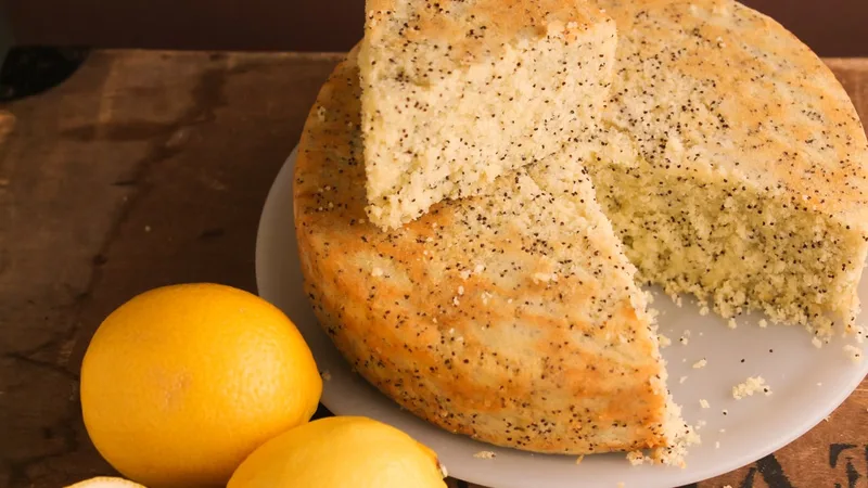 gâteau citron pavot