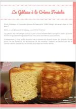 Fiche recette MyCake Academy