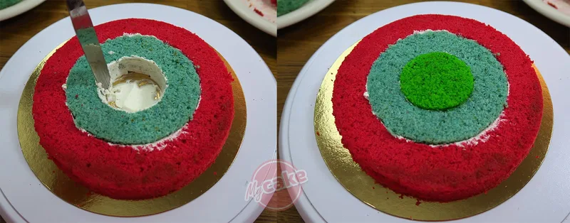 Le Gâteau Damier, pour un effet Wahou facilement ! ;-) 10