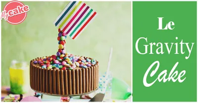 Gravity Cake ; découvrez le gâteau suspendu qui fait rêver !