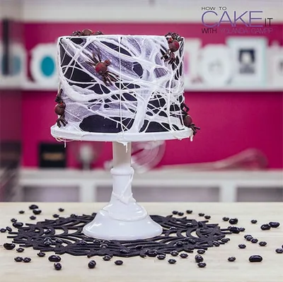 Gâteau toile d'araignée