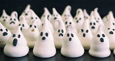 Fantôme en meringue