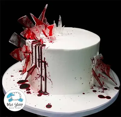Verre brisé comestible pour halloween