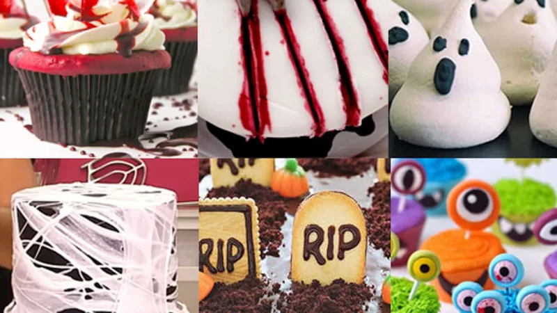 Technique pour réaliser un gâteau d'halloween
