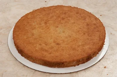 Gâteau raté plat