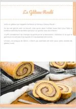 Fiche recette MyCake Academy