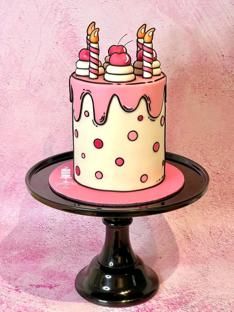 Cartoon Cake Sweety Anis