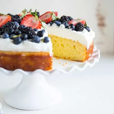 Gâteau Yaourt chantilly