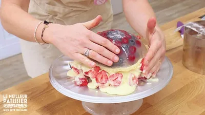 Gélifiant gâteau qui tombe