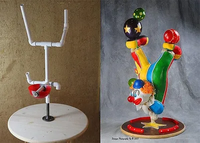 Gravity Cake avec Structure en plastique