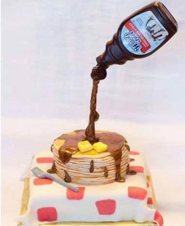 Gravity Cake Pancake