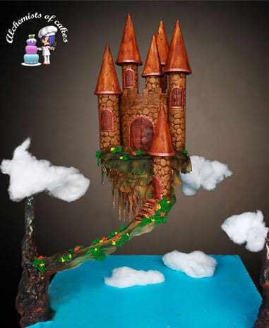 Gravity Cake ou Gâteau Suspendu