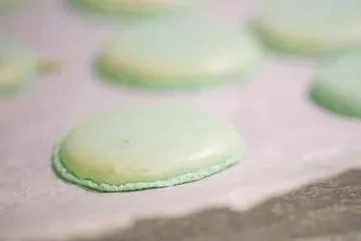 Macaron plat