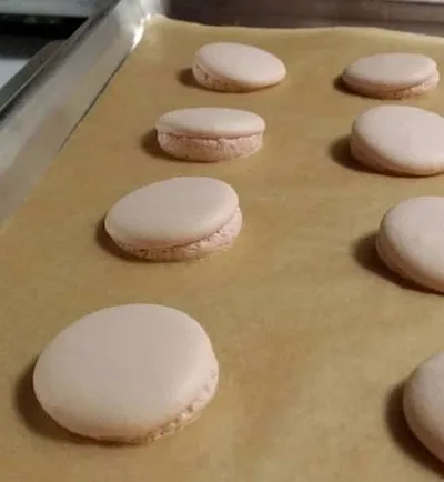 Macaron de travers