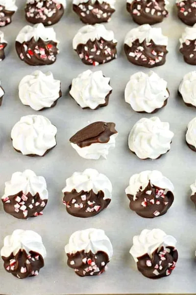 Meringue française chocolat