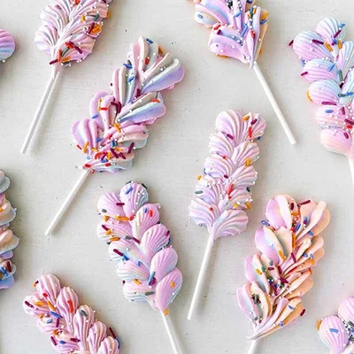 Meringue française sucette